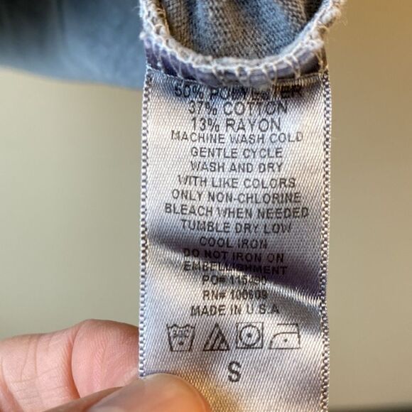 Donald grey short sleeve T-shirt small grey a with rainbow - Picture 6 of 7